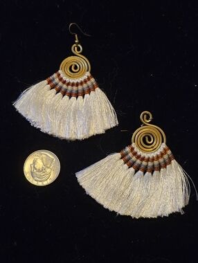 Fan Style Earrings